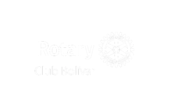 Rotary Bolivar White Logo